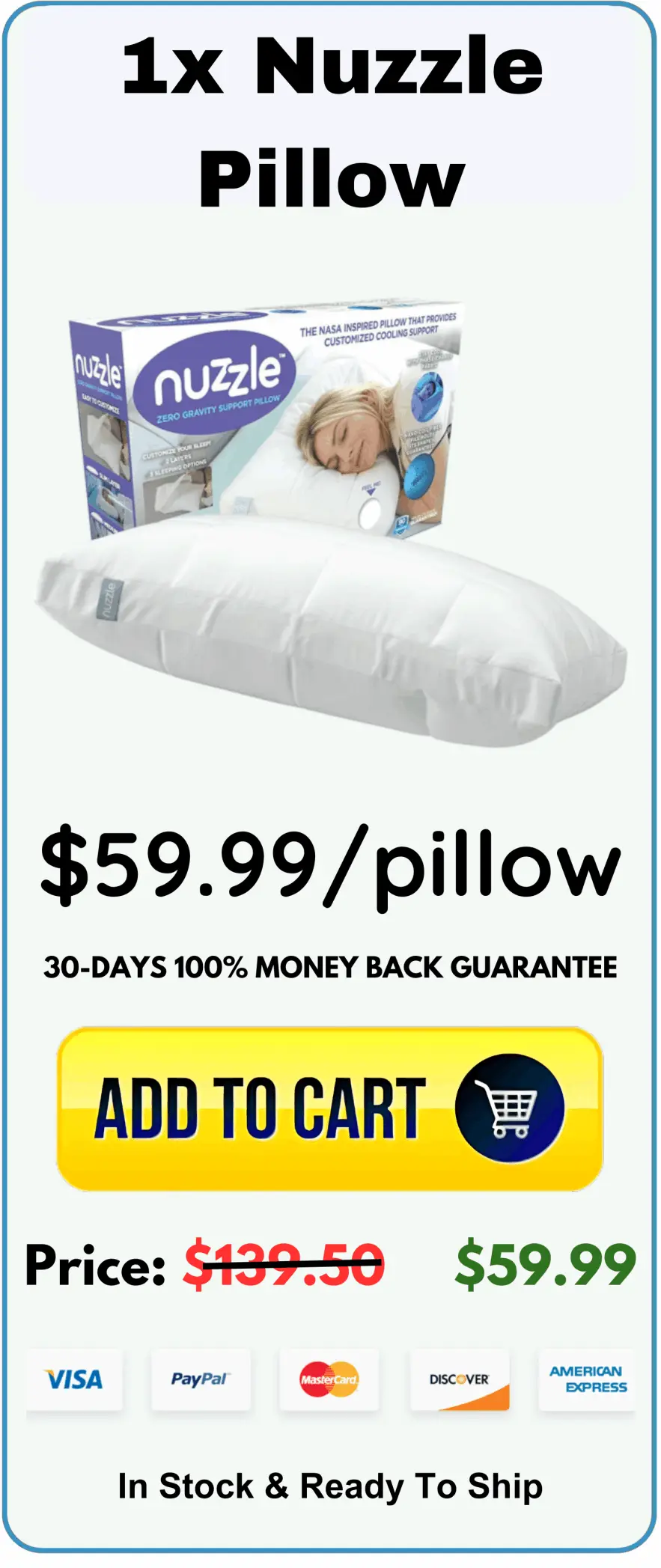 Nuzzle Pillow Price
